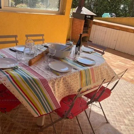 Apartmán Charmante T3, Jardin Prive, Proche Plage, Cap D'agde - Fr-1-607-224 *