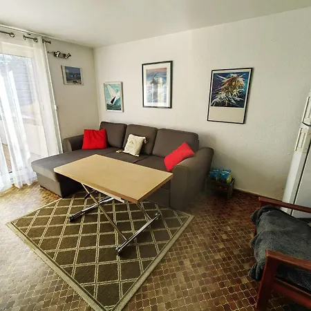 Apartmán Charmante T3, Jardin Prive, Proche Plage, Cap D'agde - Fr-1-607-224 Agde